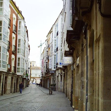 Ferienwohnung Atico En El Centro De La Ciudad Burgo Exterior foto